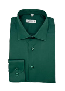 MUSSA Dress Shirt in Green