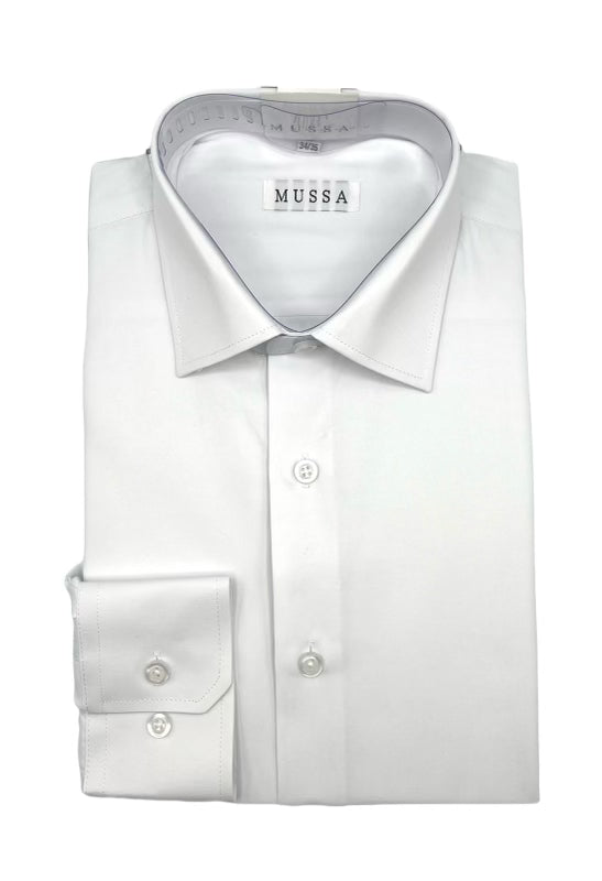 MUSSA Dress Shirt in White