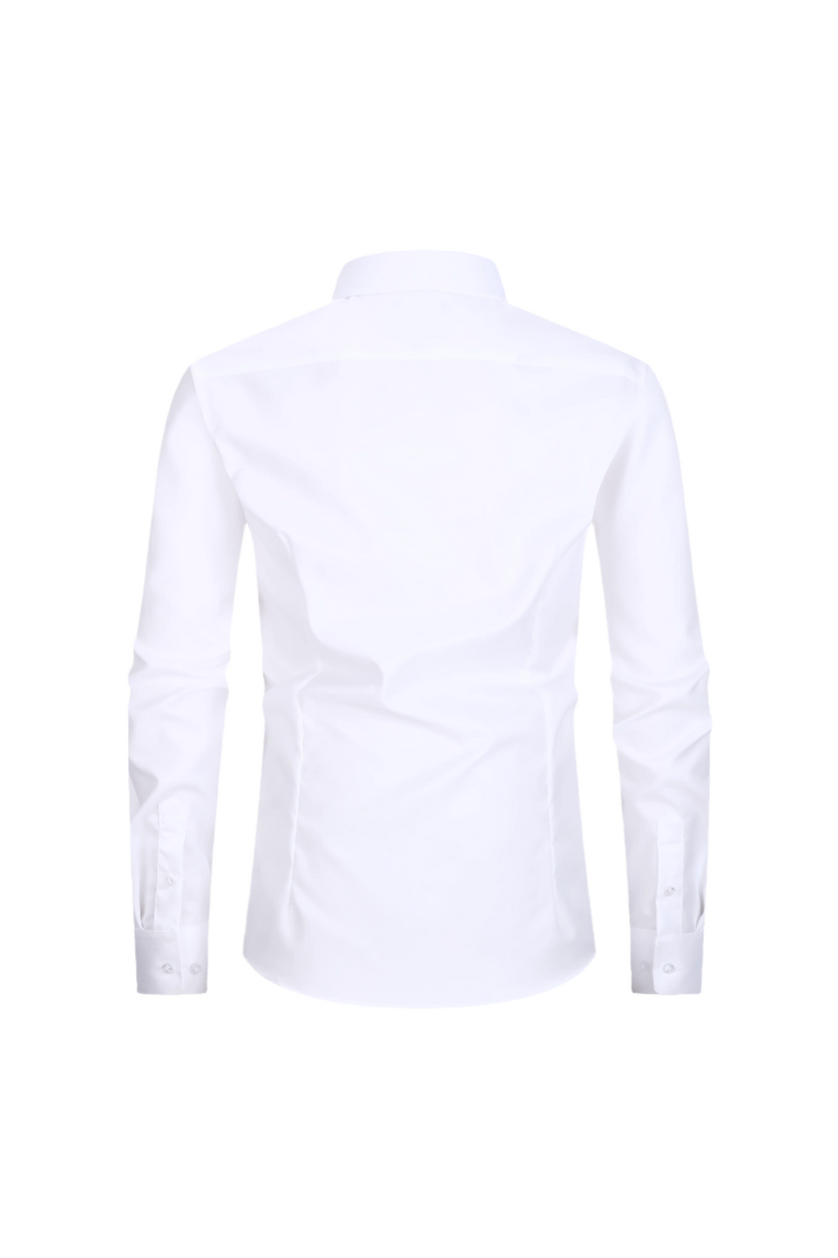 Jofelli White 100% 2-Ply Cotton Non Iron Long Sleeve Button Down