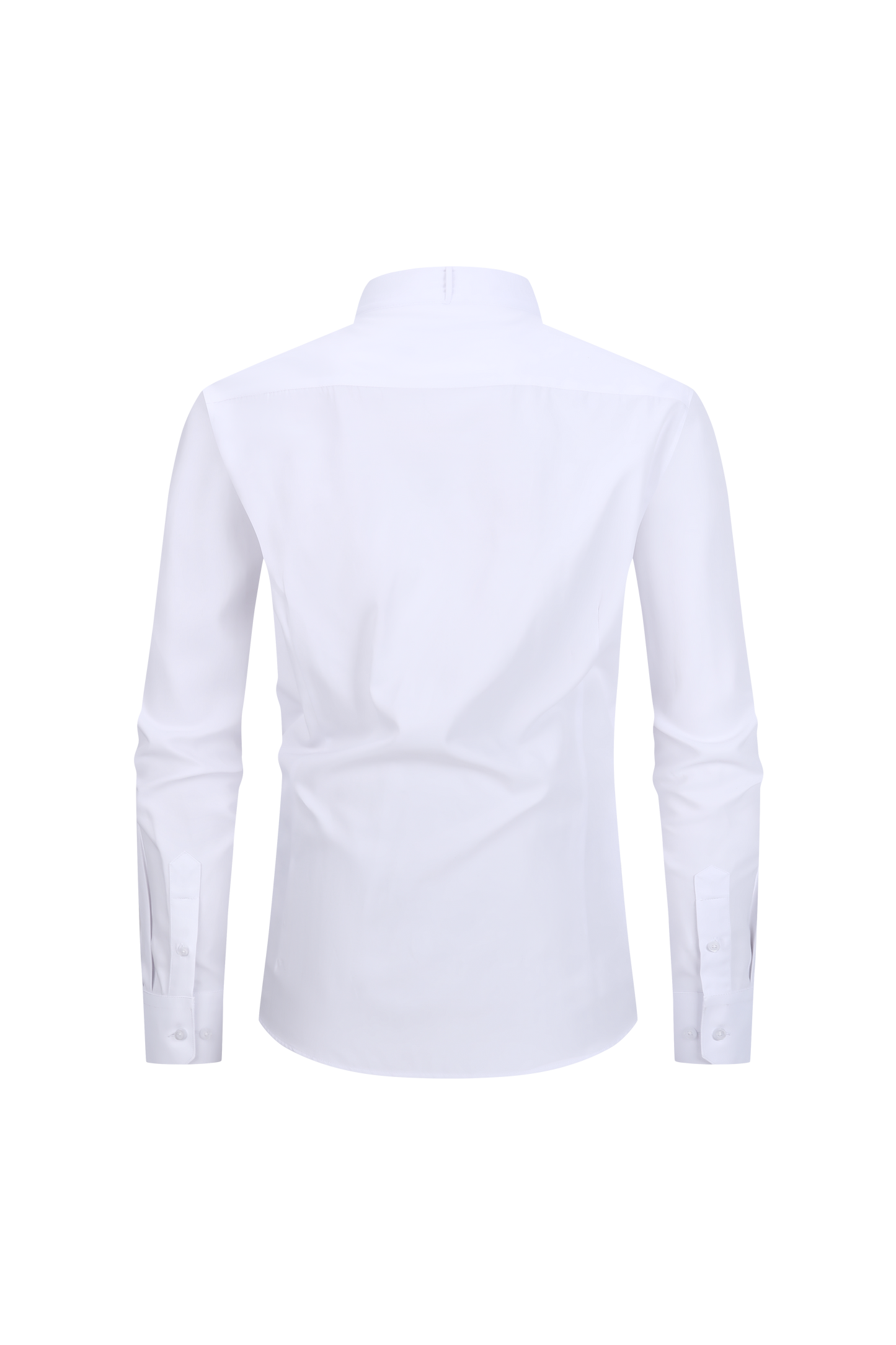 JOFELLI Men's Dress Shirt Convertible Tuxedo and Regular Stud,Cufflinks and Black Bowtie Included Non See Through