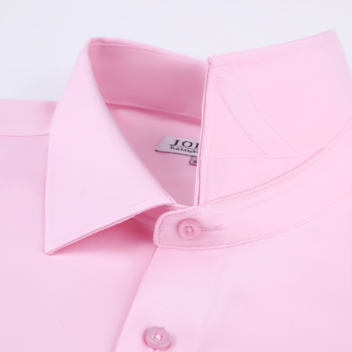 JOFELLI Bamboo Technology Pink Stretch Wrinkle-free Long Sleeve Button Down