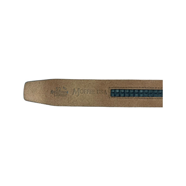 MJOFFEE Woven Leather Trim-to-Fit Belt
