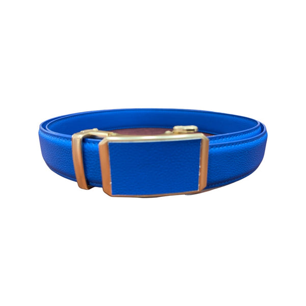 MJOFFEE Colored Leather Trim-to-Fit Belt